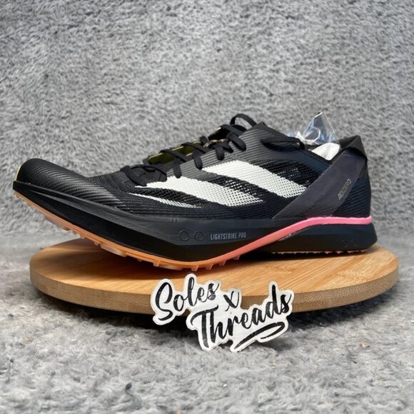 Adidas Adizero Avanti Track Field Spikes Size 8-11.5 Men Metallic Spark IG9910 - Picture 4 of 6